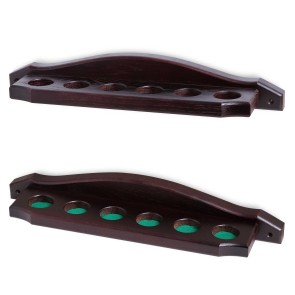 Киёвница для киёв настенная Venezia для 6 киёв тёмно-коричневая