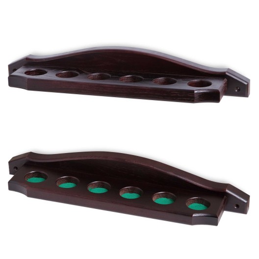 Киёвница для киёв настенная Venezia для 6 киёв тёмно-коричневая