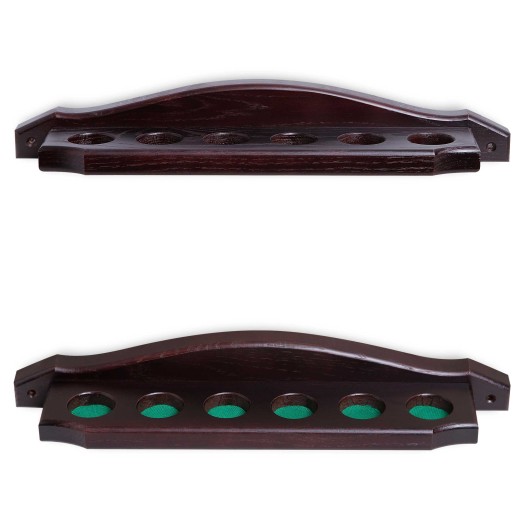 Киёвница для киёв настенная Venezia для 6 киёв тёмно-коричневая