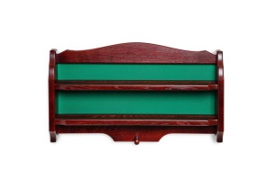 Полка для бильярдных шаров и треугольника настенная Venezia махагон