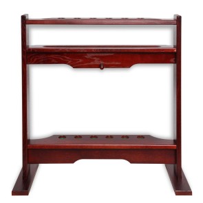 Киёвница напольная Chester для 6 киёв махагон