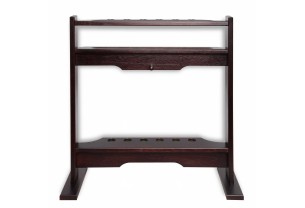 Киёвница напольная Chester для 6 киёв тёмно-коричневая