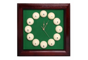 Часы для бильярда Pyramid 44X44 см.