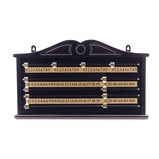 Счётная доска для снукера пластик