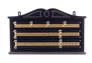 Счётная доска для снукера пластик