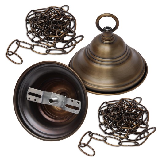 Лампа для бильярда Modena Bronze Antique 1 плафон