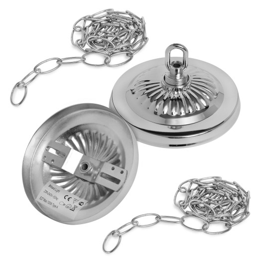 Светильник для бильярда Prestige Silver на 6 плафонов