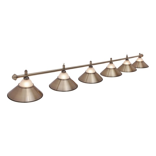 Светильник для бильярда Alison Bronze на 6 плафонов