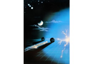 Постер для бильярда Billiard 2000, 84x60см.