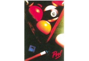 Постер для бильярда Pool, 59x85см.