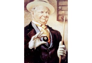 Постер для бильярда №8 Billiard Player, 57x85см.