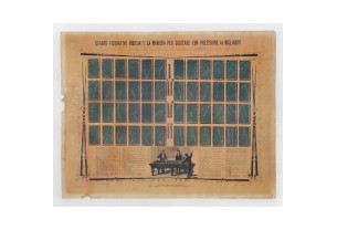 Постер для бильярда NordItalia Gioco Carambolo, 70x87см.