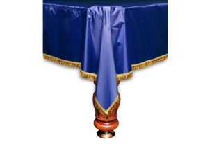 Покрывало для бильярдного стола Элегант 12 ф., синее