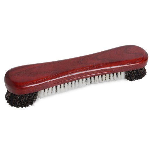 Щётка для чистки бильярдного сукна Standard 30 см., конский волос, махагон