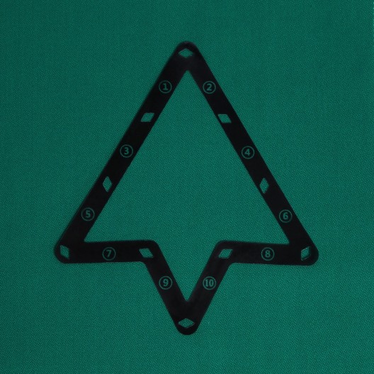 Набор треугольников для пула Magic Rack Sheet под шары ø57,2 мм., 6 шт.