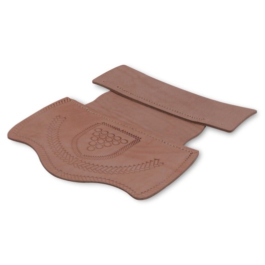 Пелерины для луз пирамида DeLuxe светло-коричневая кожа 6 шт.