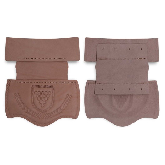 Пелерины для луз пирамида DeLuxe светло-коричневая кожа 6 шт.