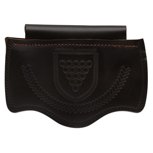 Пелерины для луз пирамида DeLuxe черная кожа 6 шт.