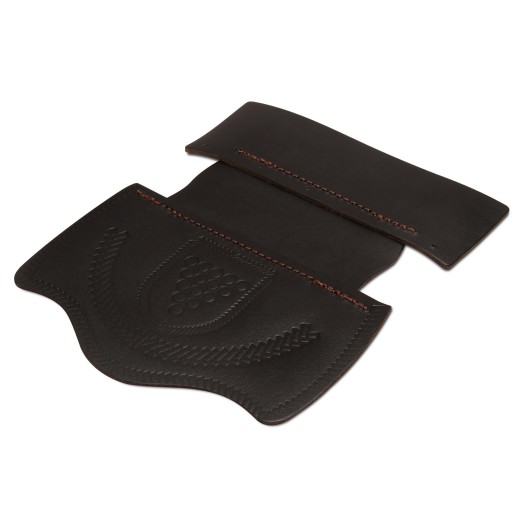 Пелерины для луз пирамида DeLuxe черная кожа 6 шт.