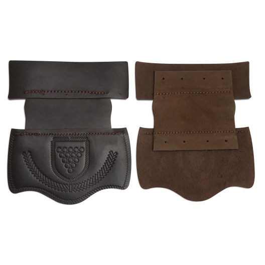 Пелерины для луз пирамида DeLuxe черная кожа 6 шт.