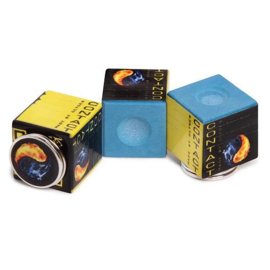 Бильярдный мел Contact Full Blue с магнитом 1 шт.