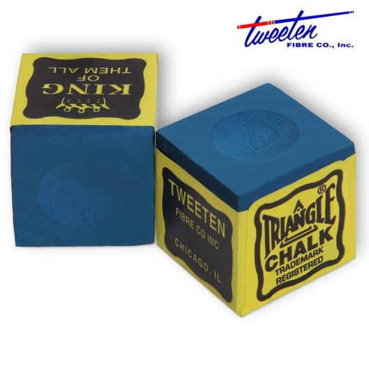 Більярдна крейда Triangle синій 144 шт.