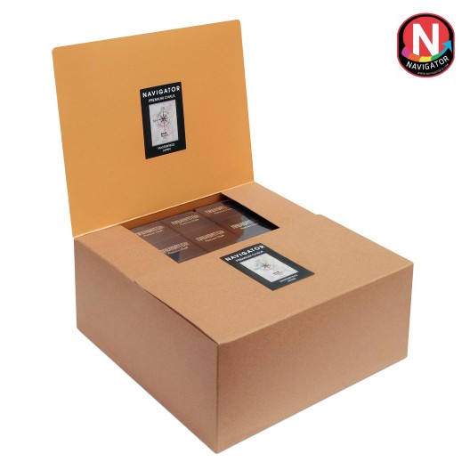 Більярдна крейда Navigator Premium Chalk Plus Alpha Blue 1 шт.