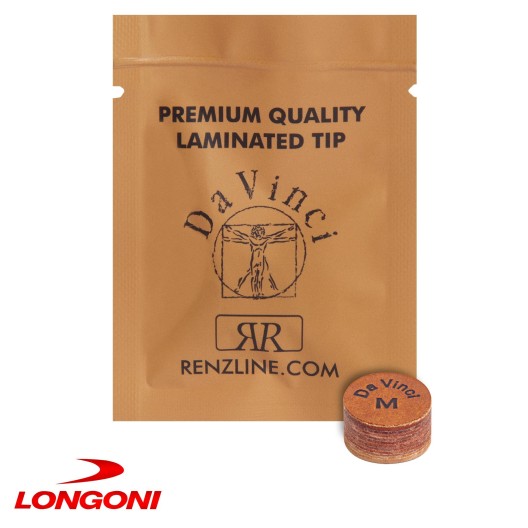 Наклейка для кия Renzline Da Vinci Medium ø13 мм средняя 1 шт.