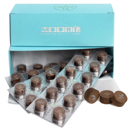 Наклейка для кия Moori Jewel Black Medium ø14 мм средняя 1 шт.