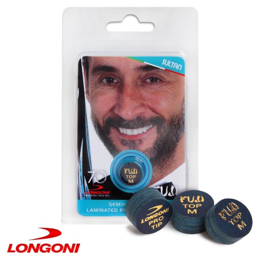 Наклейка для кию Longoni Fuji Sultan Medium ø14 мм середня 1 шт.