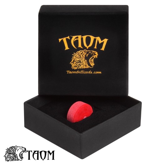 Наклейка для кия Taom 2.0 Break&Jump Red ø14 мм сверх-жёсткая 1 шт.