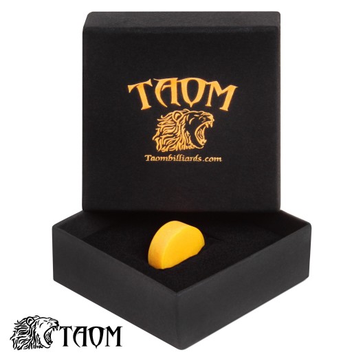 Наклейка для кия Taom 2.0 Break&Jump Yellow ø14 мм сверх-жёсткая 1 шт.