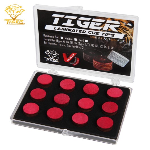 Наклейка для кия Tiger Hard ø14 мм жёсткая 1 шт.