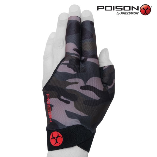 Бильярдная перчатка Poison Camo Green L