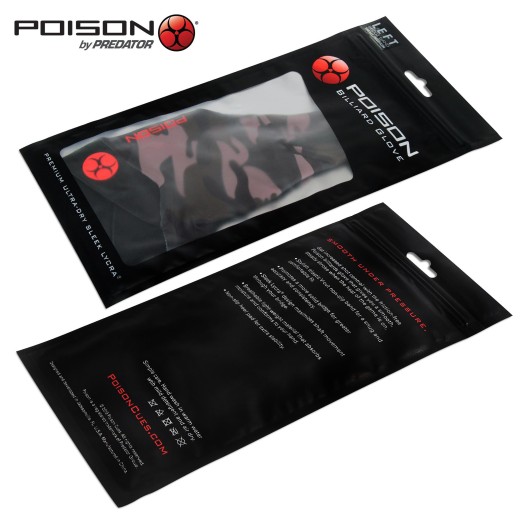 Бильярдная перчатка Poison Camo Green L