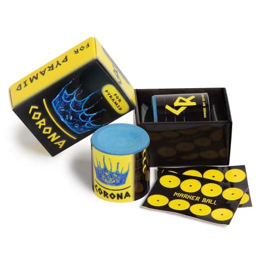 Бильярдный мел Corona Pyramid Blue 1 шт.