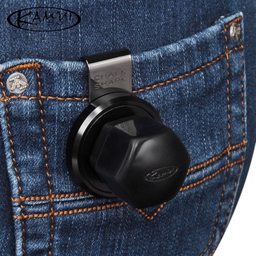 Держатель для мела Kamui Roku Chalk Shark магнитный чёрный