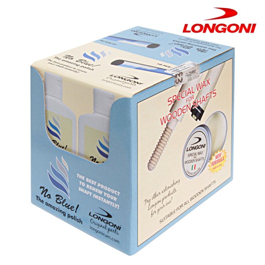 Средство для чистки и полировки кия Longoni No Blue 150 мл.