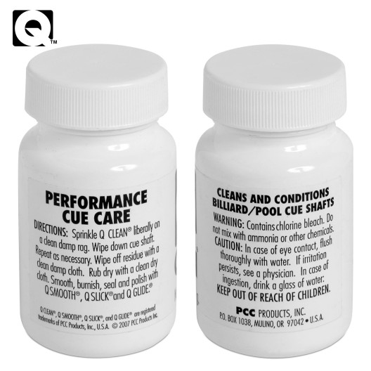 Средство для чистки кия Q-Clean порошок 31 г.