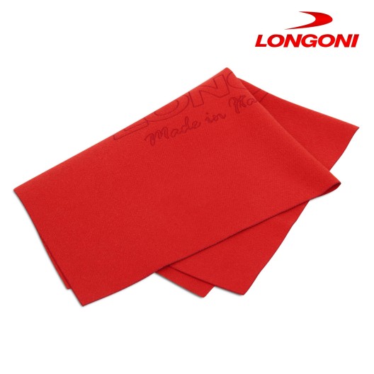Полотенце для чистки и полировки кия Longoni Red Touch Ultra Soft Microfibre Cloth 30x20 см.