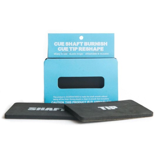 Губка для чищення кию та обробки наклейки Cue Burnish & Tip Reshape