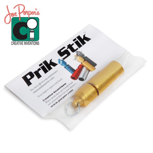 Инструмент-брелок для перфорации наклейки Joe Porper's Prik Stik Gold