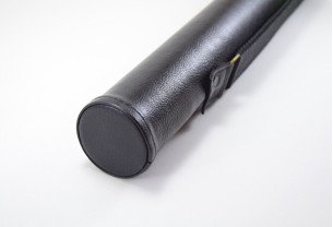 Тубус для бильярдного кия Eliot с карманом на кнопке, 1х1 чёрный