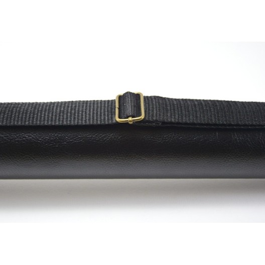 Тубус для бильярдного кия Eliot с карманом на кнопке, 1х1 чёрный