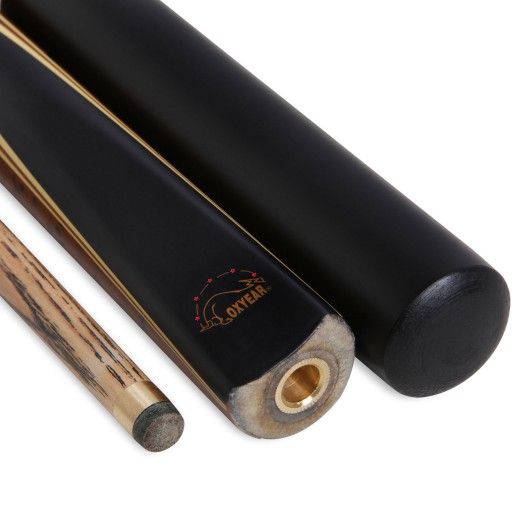 Кий для снукера на 2/3 Oxyer Bradford с удлинителем, черный