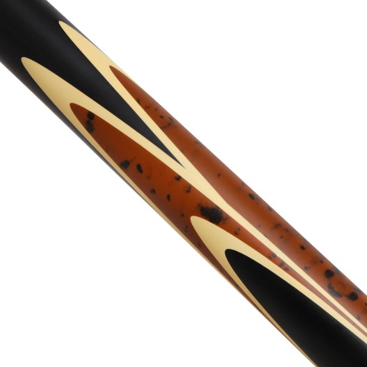 Кий для снукера на 2/3 Oxyer Bradford с удлинителем, черный