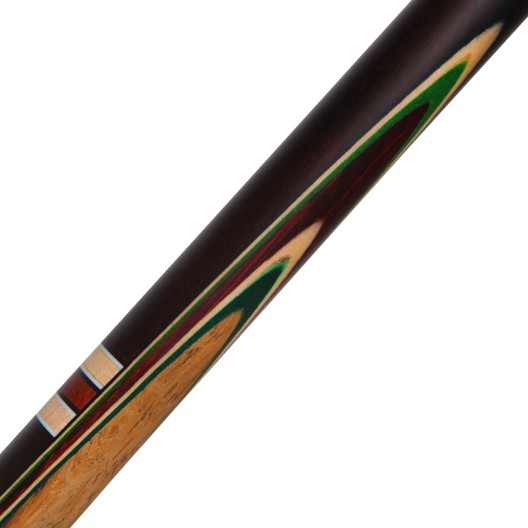 Кий для снукера на 2/3 Oxyer Liverpool с удлинителем, зелёный