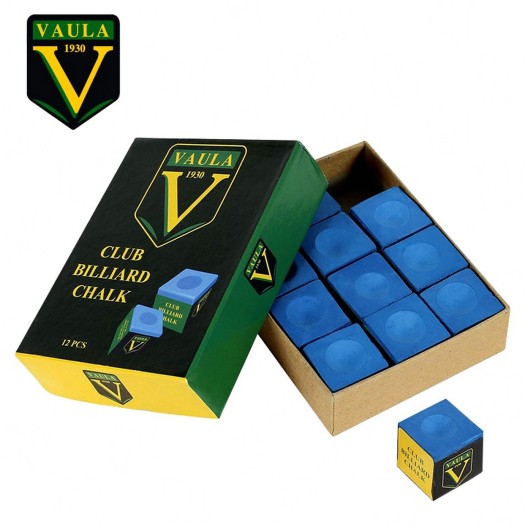 Бильярдный мел Vaula Blue синий 1 шт.
