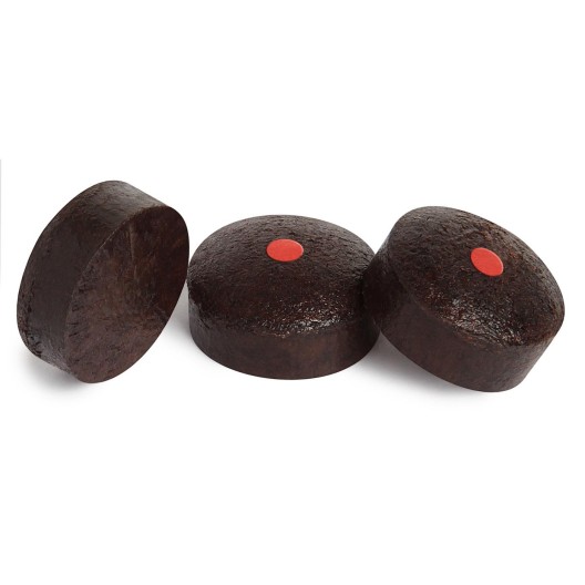 Наклейка для кия Super Diamond Press красная ø13 мм средне-жёсткая 1 шт.