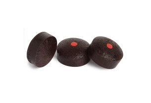 Наклейка для кия Super Diamond Press красная ø13 мм средне-жёсткая 1 шт.